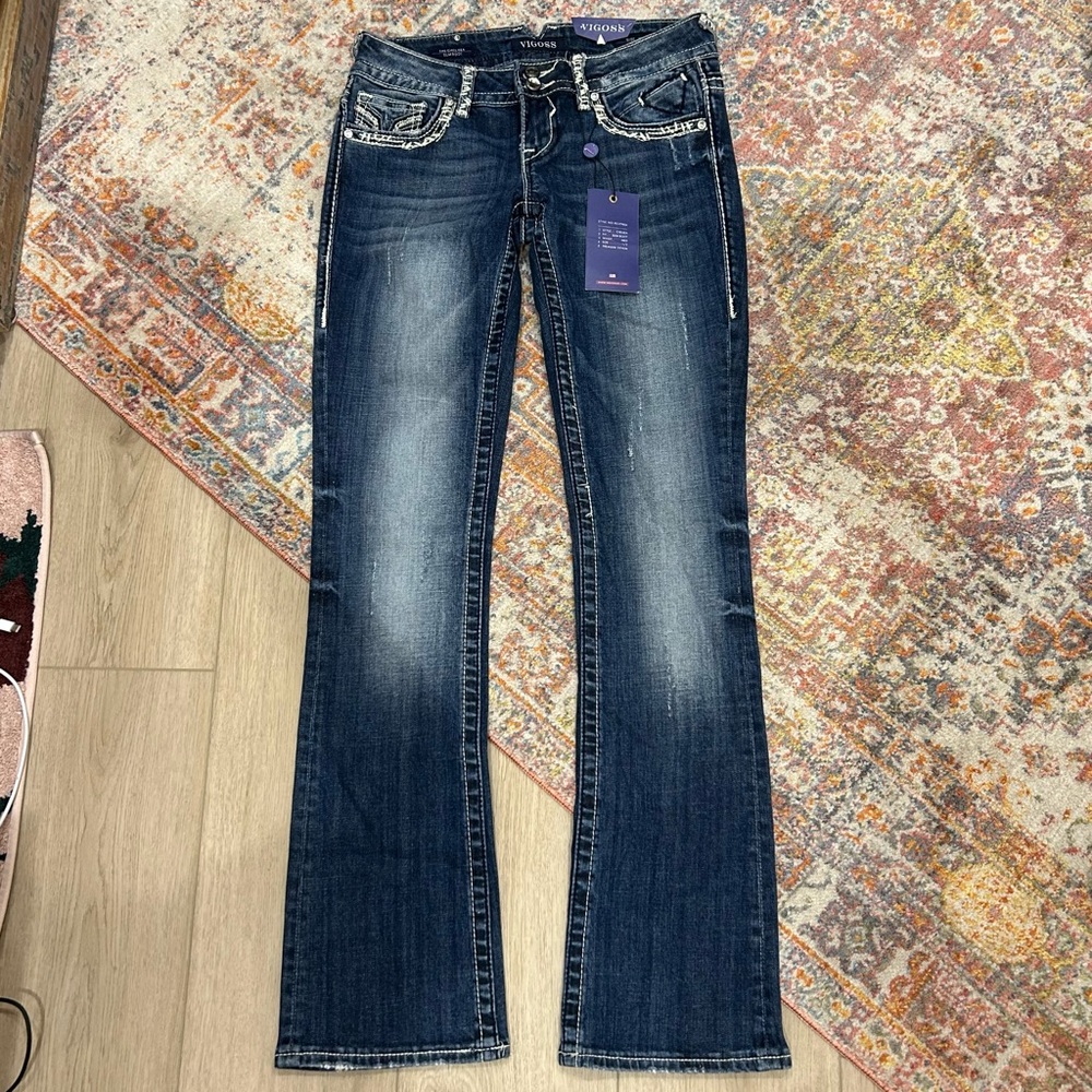 SOLD❌ Dark wash low rise jeans